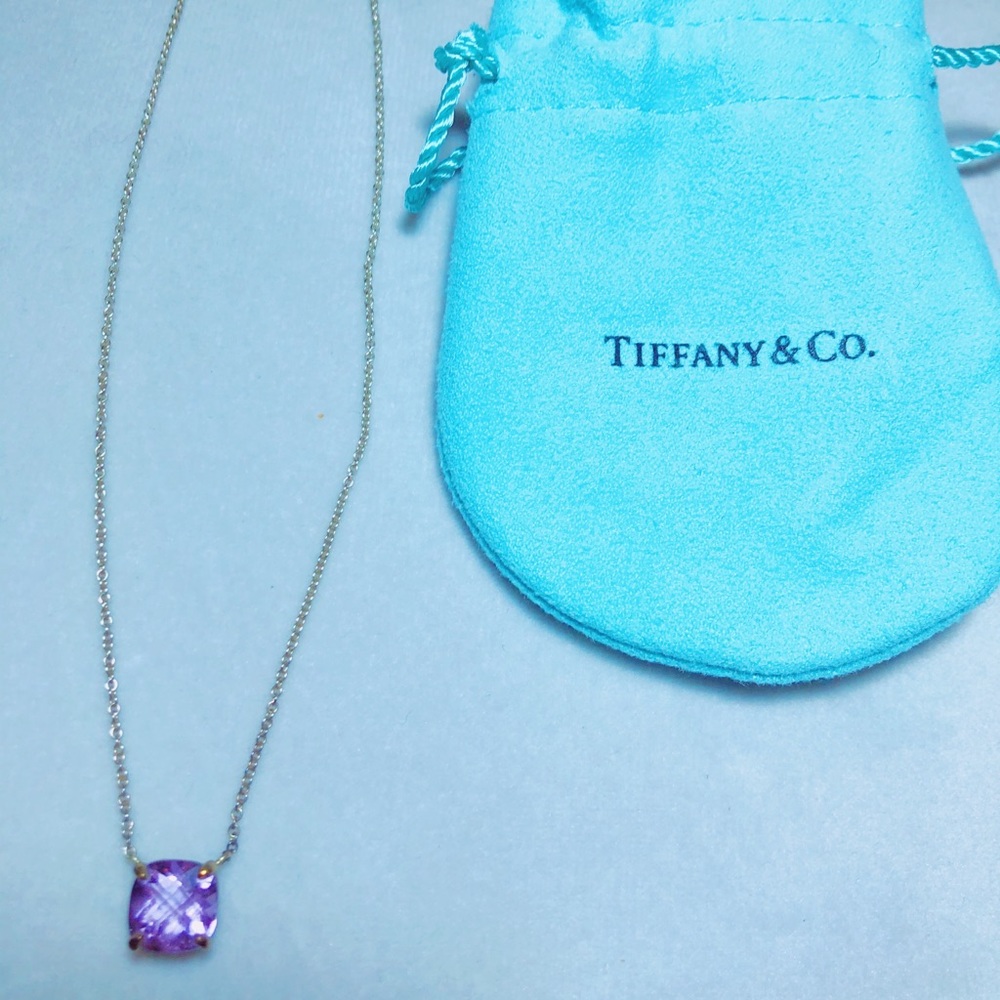 Tiffany and co Necklace (amethyst I’m guessing)